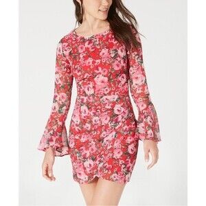 B. Darlin Longsleeve Backless Mini Dress